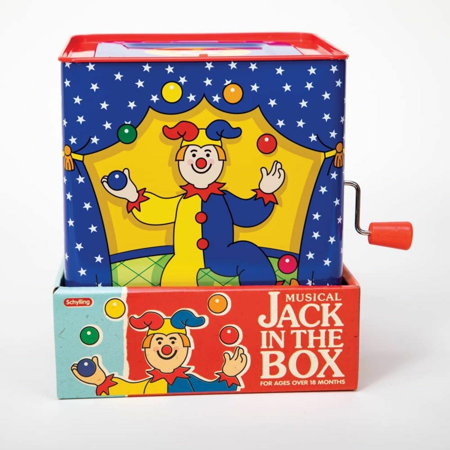 Baby & Toddler Amazon | Schylling Jack-In-The-Box Toy