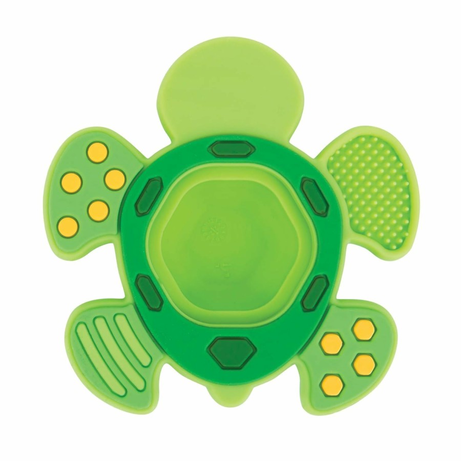 Baby & Toddler Nuby | Nuby Teethe N' Pop Sensory Play Teether, Bpa Free, 3+M, Turtle