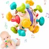 Baby & Toddler Majobee | Baby Sensory Toys - Teething Montessori Toys For Babies, Infant Teethers Toys, Baby Rattle Chew Toys 0-3-6-12 To 18 Months, Gifts For Newborn Boys Girls, Toddler Travel Learning Educational Toys