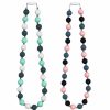 Baby & Toddler Flyaway | Teething Necklace For Baby, 2 Pack Chew Necklaces Chewy Toys For Sensory Kids Boys And Girls With Adhd Autism Anxiety, Silicone Teething Necklaces For Mom To Wear For Babies Nursing Breastfeeding