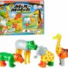 Baby & Toddler POPULAR PLAYTHINGS | Magnetic Mix Or Match Jungle Animals Toy Play Set, 16 Pieces