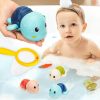 Baby & Toddler PADONISE | Padonise 3 Pack Baby Bath Toys Swimming Turtle Water Bath Toys For Toddlers 1-3, Floating Wind Up Toys For 1-5 Year Old Boy Girls, New Born Baby Infant Bathtub Water Toys, Preschool Toddler Pool Toys