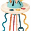 Baby & Toddler COVTOY | Baby Sensory Montessori Silicone Toy For 6-12 Months, Travel Pull String Toy For 12-18 Months, Developing Fine Motor Skill, Multi-Sensory Activity Toy For 1 Year Old, Birthday Gift For Toddlers