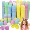 Baby & Toddler The Dreidel Company | The Dreidel Company Fillable Easter Eggs, Pastel Colorful Bright Plastic Easter Eggs With Hinge, Perfect For Easter Egg Hunt, Surprise Egg, Easter Hunt,2.25\" Fillable Eggs (100-Pack)