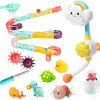 Baby & Toddler CUTE STONE | Bath Toy Bathtub Toy With Shower And Floating Toys, Fishing Game For Toddles And Babies