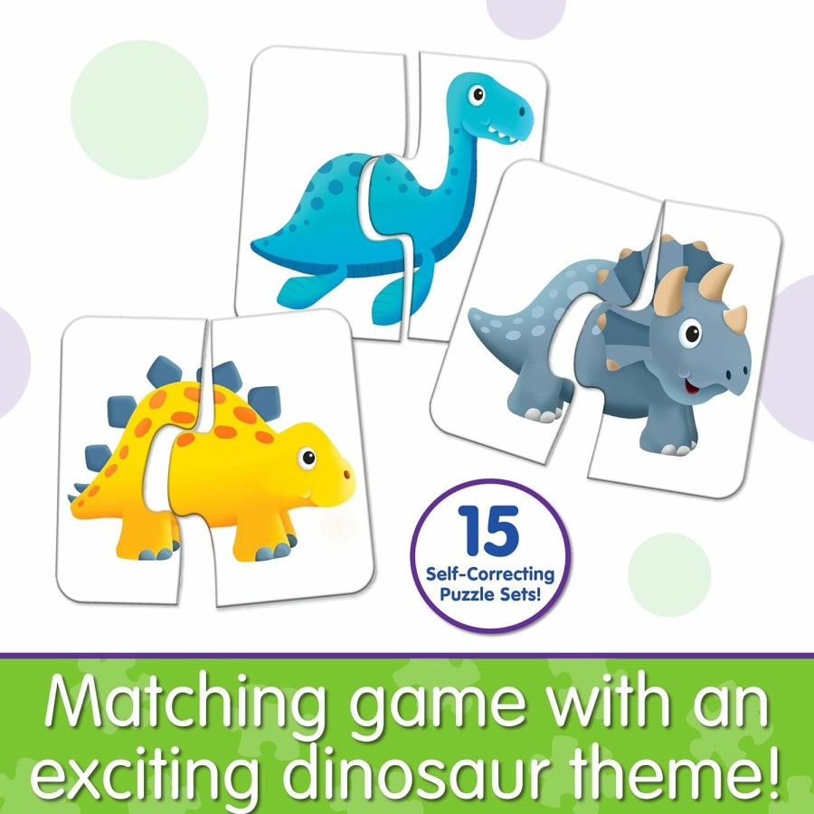 Baby & Toddler The Learning Journey | The Learning Journey: My First Match It - Head And Tails - 15 Piece Self-Correcting Animal Matching Puzzles - Learning Toys For Toddlers 1-3 - Award Winning Toys