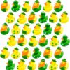 Baby & Toddler Holydeck | 36 Pcs St. Patrick'S Day Rubber Ducks Baby Showers Accessories Jeep Ducks Bath Toys For Kids Girls Boys St. Patrick'S Day Party Favors Gift Exchange