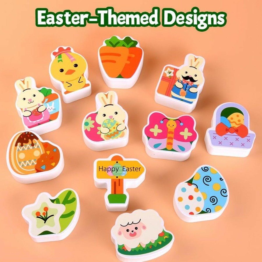 Baby & Toddler Waybla | Waybla Easter Toddlers Montessori Wooden Take-Along Sorting Barn Toys, Early Learning Shape Sorting & Stacking Toys, Easter Toys, Easter Gifts, Easter Basket Stuffers For Toddlers Kids Age 1 2 3