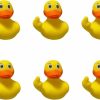 Baby & Toddler Fhavent | Rubber Ducks, 2.28\" The Finger Rubber Duck, Cute Small Rubber Ducks Funny Rubber Ducky Car Accessories For Jeep Car Dashboard Decorations (6)