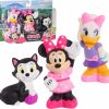 Baby & Toddler MINNIE | Disney Junior Minnie Mouse 3-Pack Bath Toys, Figures Include Minnie Mouse, Daisy Duck, And Figaro, Officially Licensed Kids Toys For Ages 3 Up By Just Play