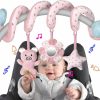 Baby & Toddler SAMMAS | Baby Spiral Hanging Stroller And Car Seat Toys For Babies 0-6 Months Newborn Plush Activity Toys For Bed Bassinet Crib Baby Carrier Gifts (Bee)