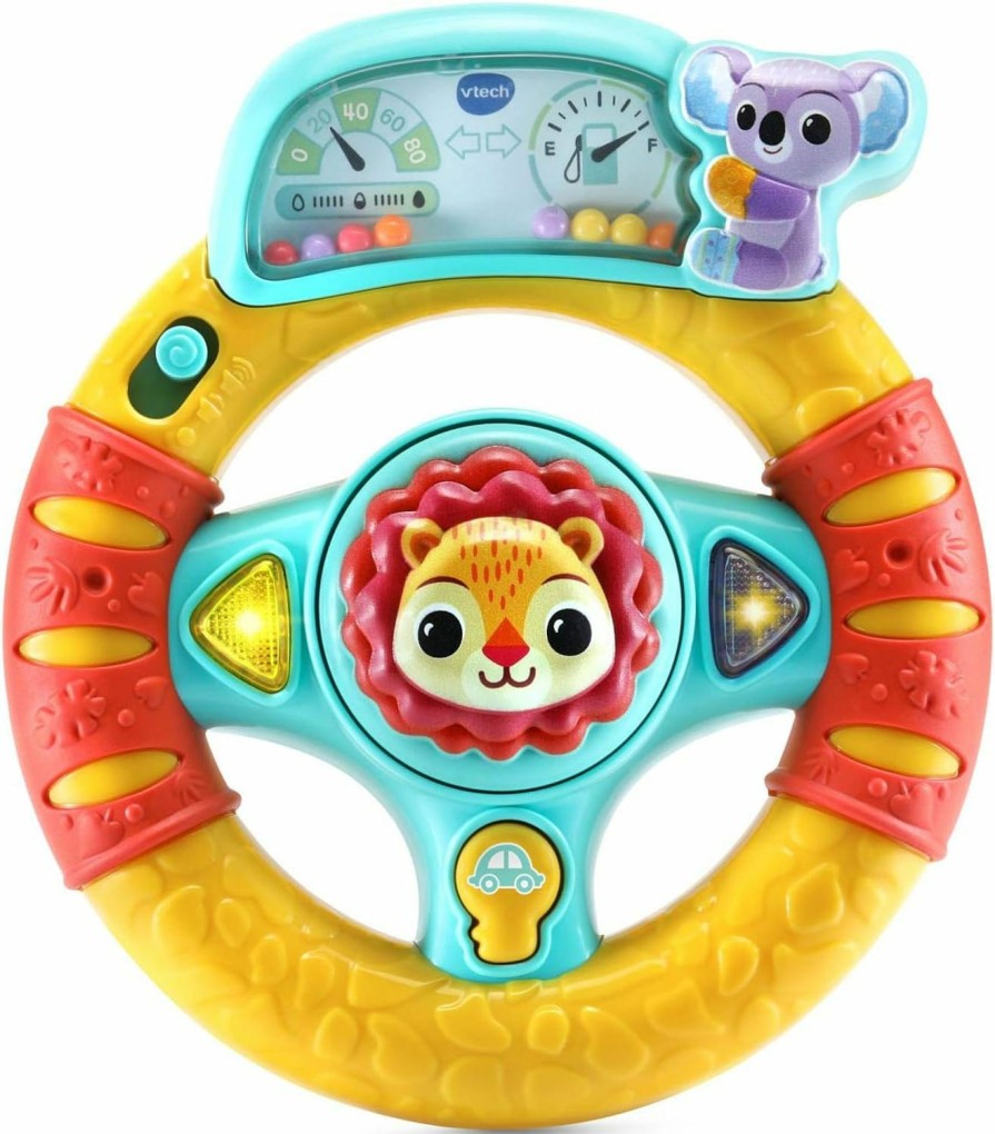 Baby & Toddler VTech | Vtech Grip And Go Steering Wheel Small