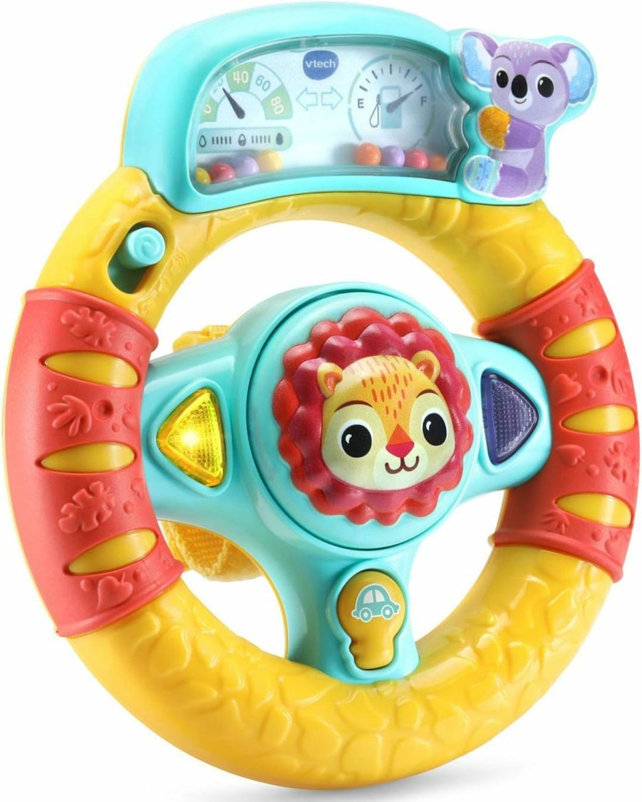 Baby & Toddler VTech | Vtech Grip And Go Steering Wheel Small