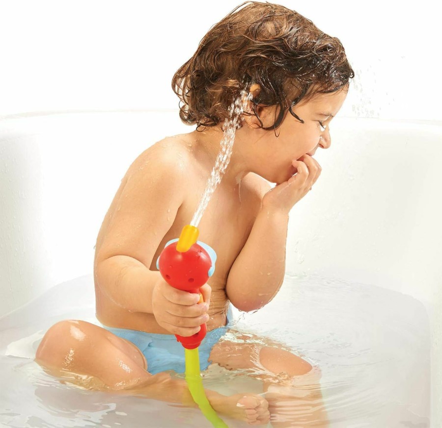 Baby & Toddler Yookidoo | Yookidoo Kids Bath Toy - Award Winning Submarine Spray Station (Mold Free) - Battery Operated Water Pump With Hose Hand Shower For Baby Bathtime Play- Generates Magical Effects Age 2-6 Years