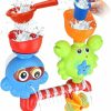 Baby & Toddler GOODLOGO | Goodlogo Bath Toys Bathtub Toys For 1 2 3 4 Year Old Kids Toddlers Bath Wall Toy Waterfall Fill Spin And Flow Non Toxic Birthday Gift Ideas Color Box (Multicolor)