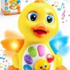 Baby & Toddler JOYIN | Joyin Baby Toys Duck, Infant Musical Toys 6+ Months, Tummy Time Toys With Music & Lights, Light Up Learning Toys, Dancing Crawling Baby Toy, Baby Easter Basket Stuffers Gifts