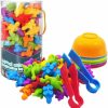 Baby & Toddler UNIQUE KIDS | Unique Kids Counting Educational Learning Toy Set With Sorting Cups - Engaging Sensory Color Classification Training Game For Toddlers Preschoolers Ages 3 Years And Up (Dinosaurs)