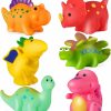 Baby & Toddler GCTZZ | Mold Free Baby Bath Toys For Toddlers 1-3,6 Pcs No Hole Dinosaur Bathtub Toys For Infants 6-12-18 Months,No Mold Bath Toys Shower Toys Floating Swimming Pool Toys For 1 2 3 Year Old Boys Girls Kids