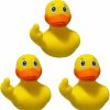 Baby & Toddler Harewu | Rubber Ducks, 2.17\" The Finger Rubber Duck, Ducks Funny Rubber Cute Small Rubber Ducks Toys Car Accessories For Bathroom Car Dashboard Decorations(3 Pcs)