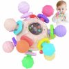 Baby & Toddler Cerberus | Baby Teething Toys For Babies 0-6 Months, Montessori Sensory Teether For 0 3 6 9 12 Months 1 One Year Old, Baby Essentials Rattles Newborn Infant Toys, Learning Educational Girls Boys Gifts