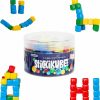 Baby & Toddler KOMARC GAMES | Komarc Games Stickikubes - Mini Stacking Cubes That Stick To Anything - 125 Cubes In 4 Colors - Plastic Tub - Non Toxic Kid Safe