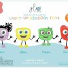 Baby & Toddler Glo Pals | Glo Pals Water-Activated Light-Up Cubes For Sensory Play 12 Pack