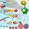 Baby & Toddler TOHIBEE | Bath Toys,Bathtub Toy With Shower,Fishing Game For Toddlers, Suction Cup Bath Toys, Bathtub Toys Ball Slide Track For Toddles And Babies, Christmas Birthday Gift For Boys Girls.