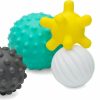 Baby & Toddler Infantino | Infantino Textured Multi Ball Set - Toy For Sensory Exploration And Engagement For Ages 6 Months And Up, 6 Piece Set