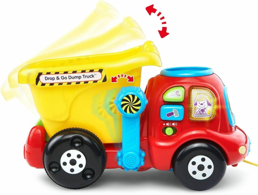 Baby & Toddler VTech | Vtech Drop And Go Dump Truck, Yellow