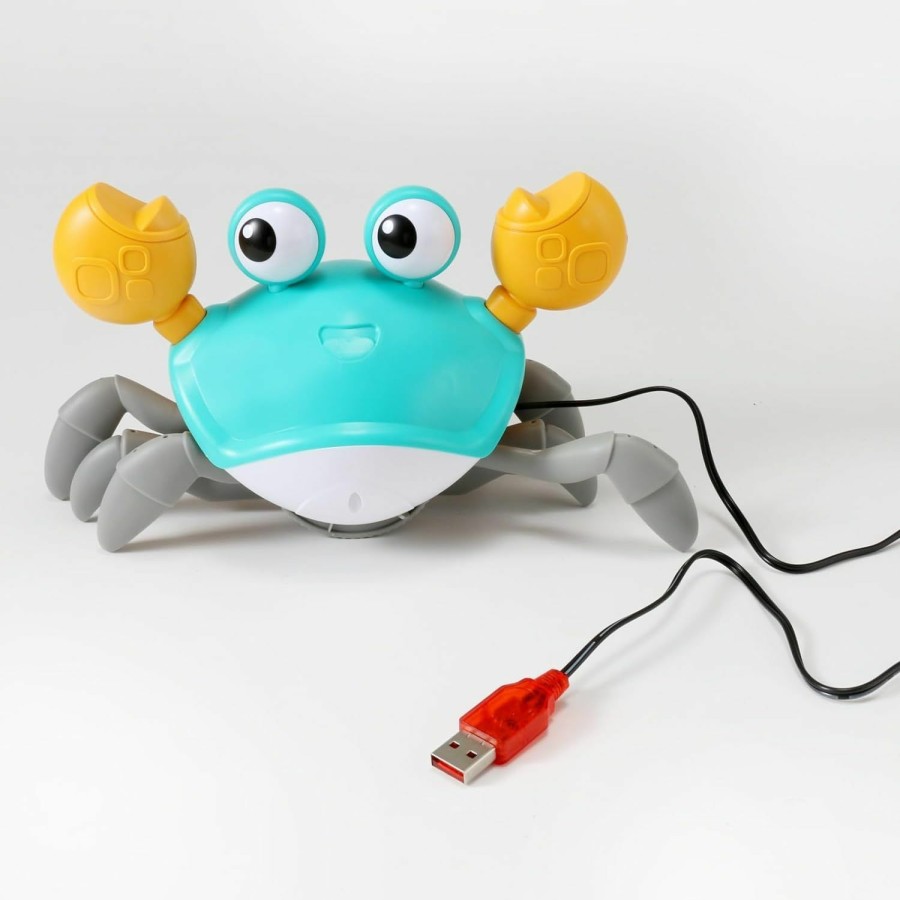 Baby & Toddler control future | Cable For Crawling Crab Baby Toy - Charger Cord For Walking Crab Toy - Dancing Crab Toys Original Charging Wire For Moving Crab - Power Usb Cable For Tummy Time Crab - Replacement Charging For Crab